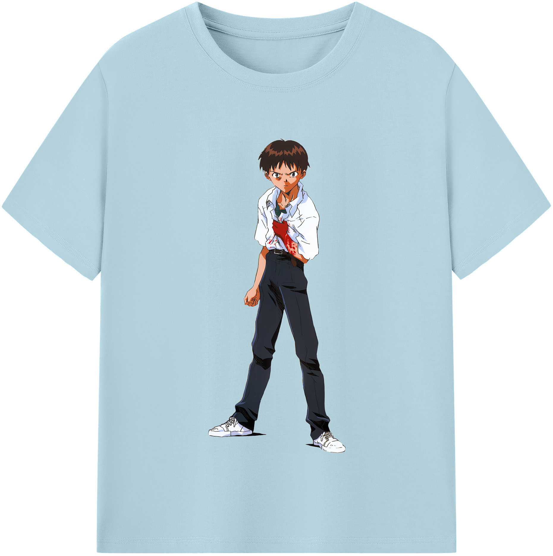 （画像用） EVA 新世紀エヴァンゲリオン 綿100％半袖Tシャツ（フロントプリント）